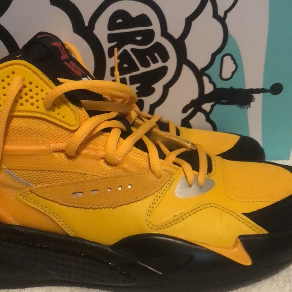 Puma Dreamer 2 J Cole Yellow. Size 10.5 main image 6